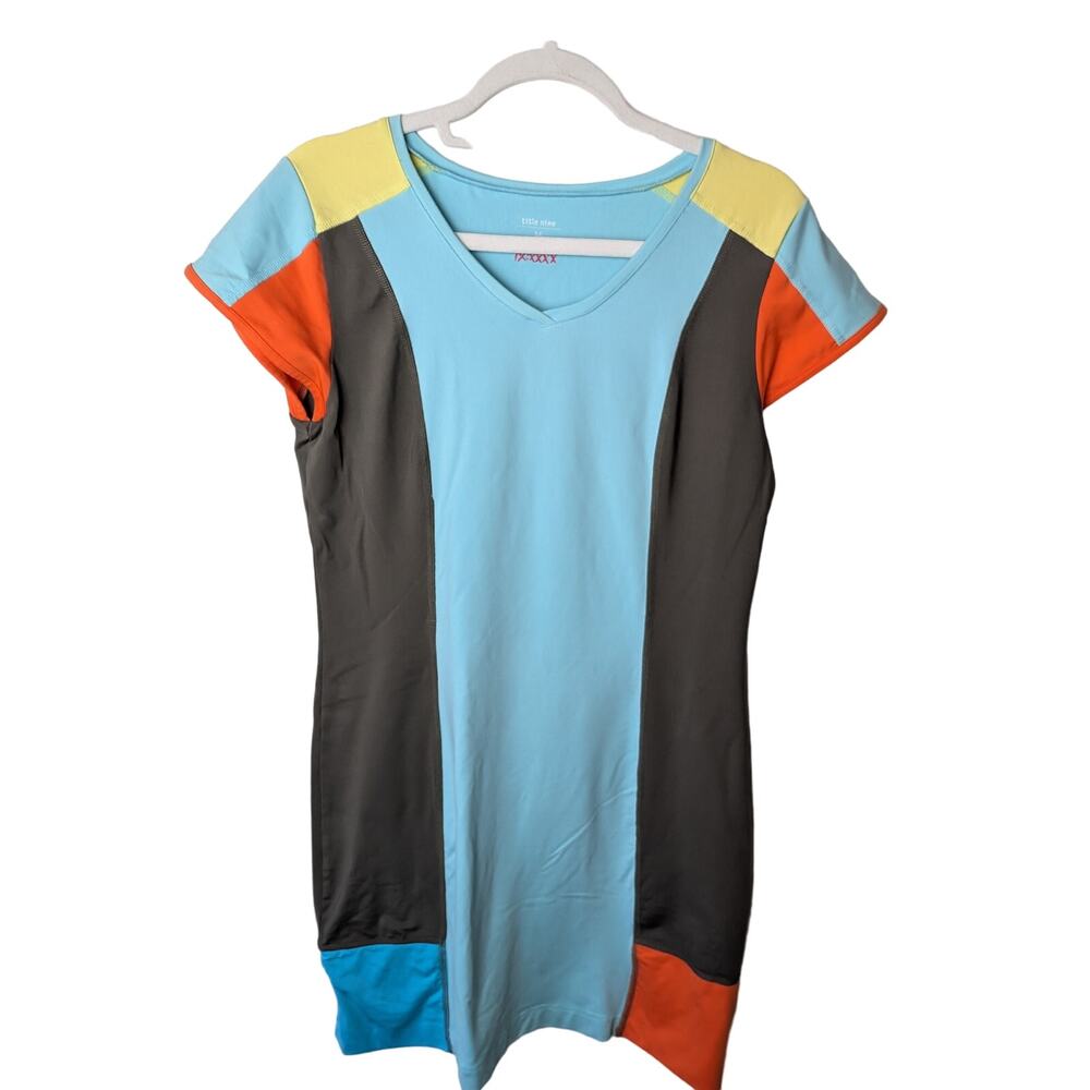 Title Nine Ladies Color Block Dress Medium